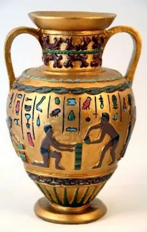 Алебастровая ваза древний Египет