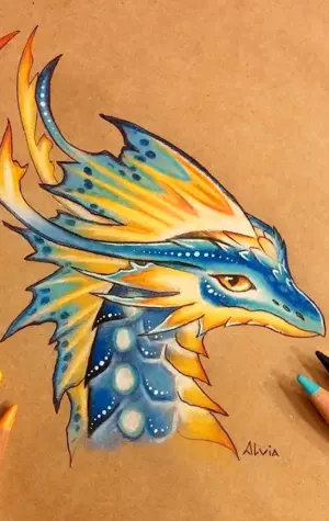 Alvia Alcedo драконы