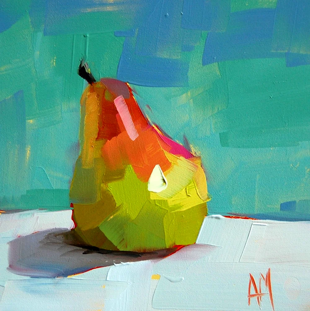 Анжела Моултон картины фрукты