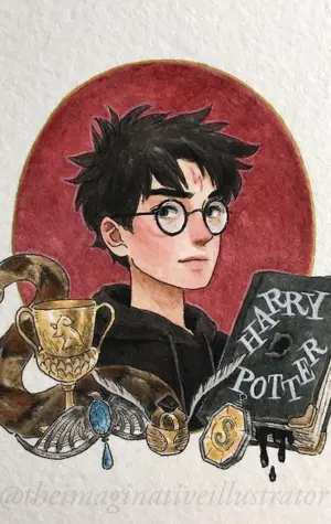 Арты персонажей из Гарри Поттера