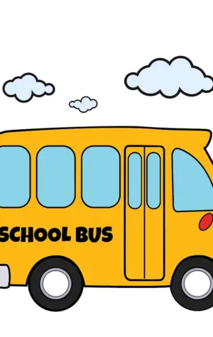 Автобус картинка для детей