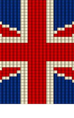 Британский флаг из бисера