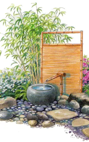 Чайные сады Японии тсукубаи