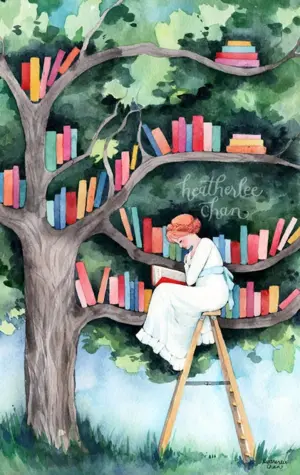 Дерево с книжками