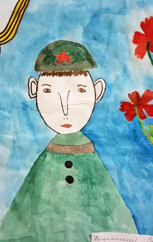 Детские рисунки на тему защитники Отечества