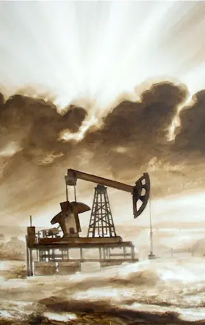Добыча нефти картина