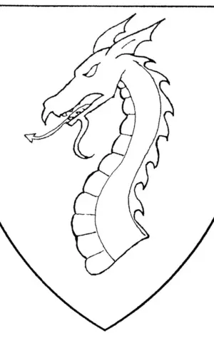 Дракон геральдический Draco geraldicus
