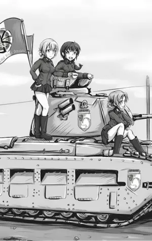Girls und Panzer панцер 4
