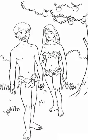 Грехопадение Адама и Евы для детей