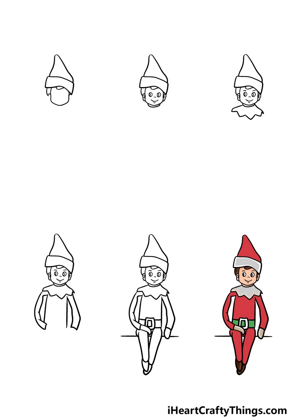 How to draw a Elf