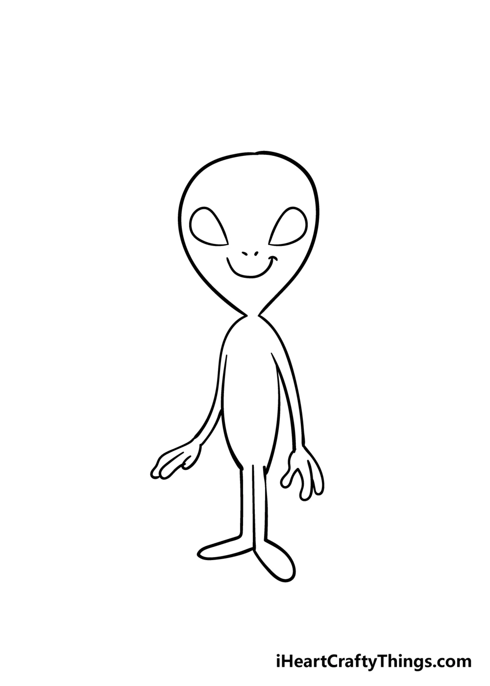How to draw Alien