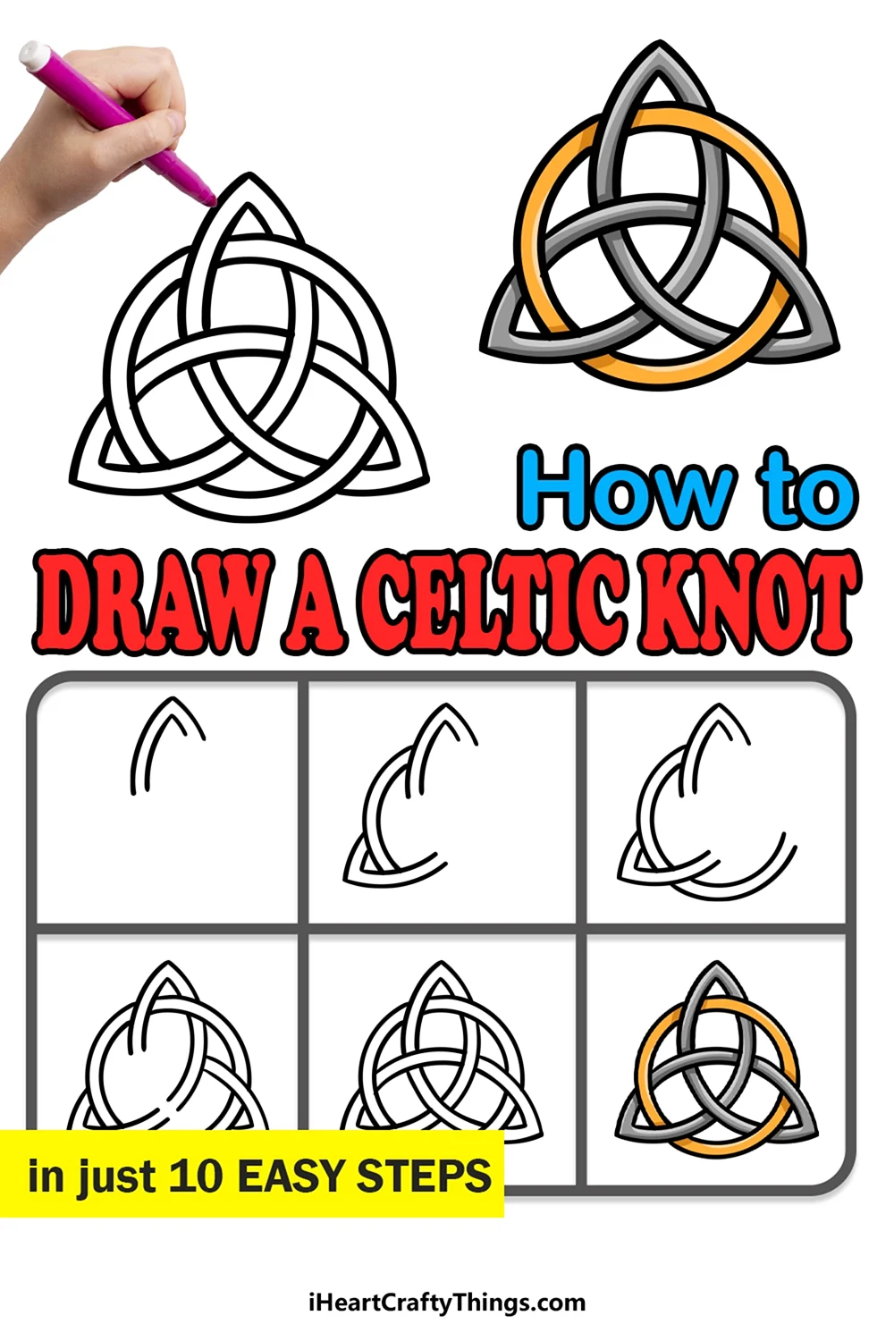 How to draw Celtic Knots