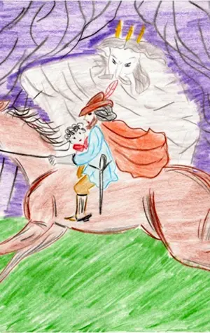 Иллюстрация к балладе Лесной царь ф.Шуберта