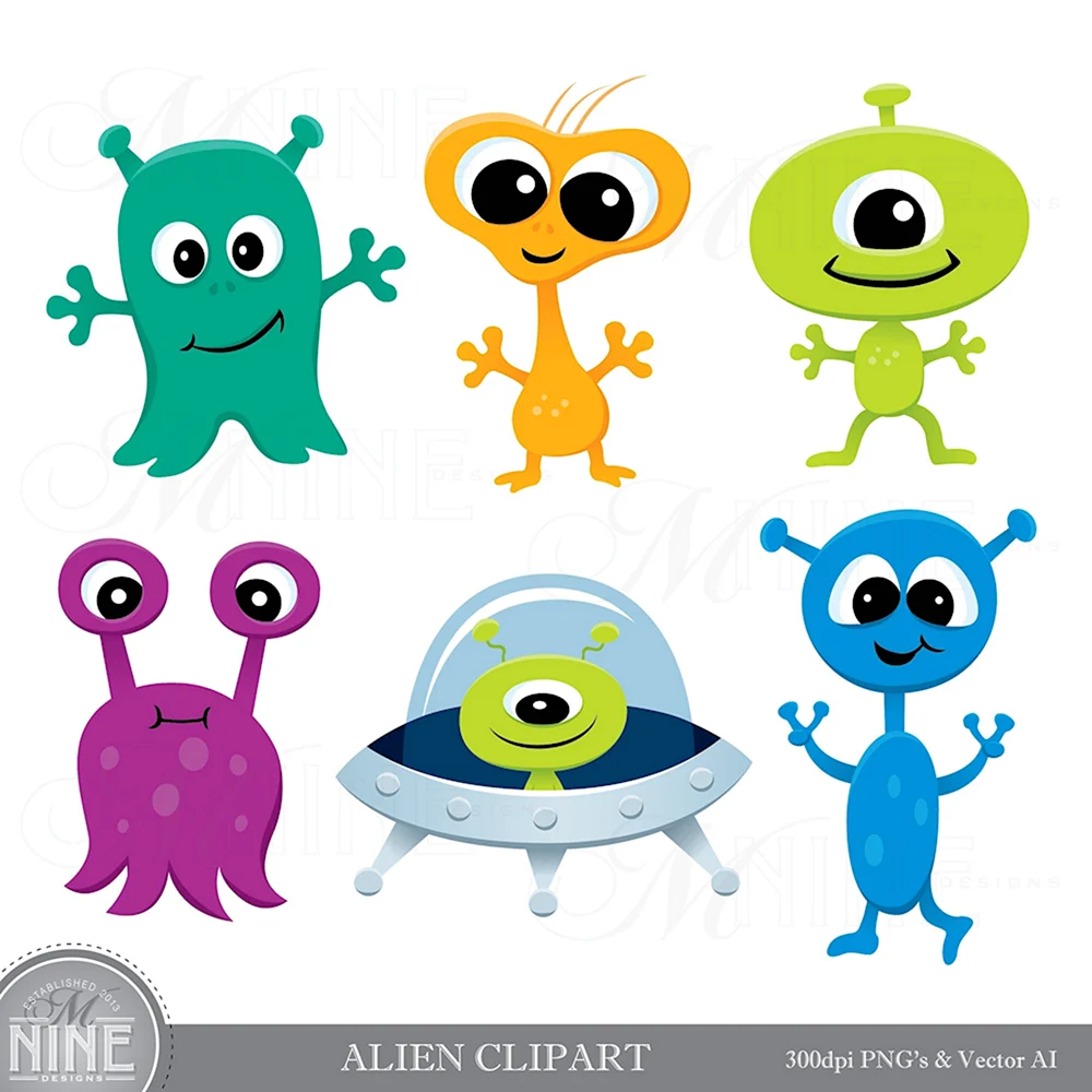 Инопланетянин рисунок для детей