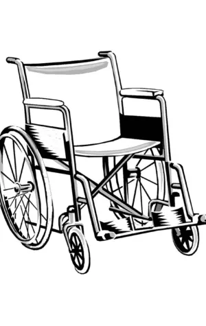 Инвалидная коляска референс
