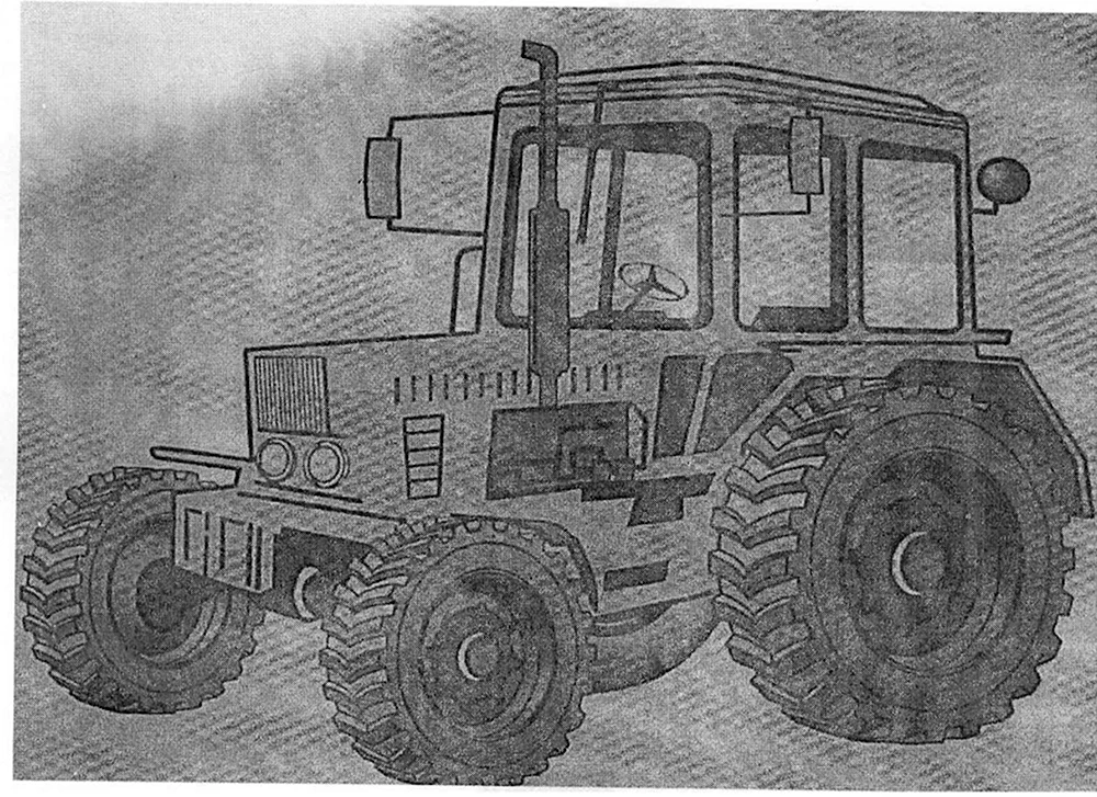 К700 Кировец трактор рисунок
