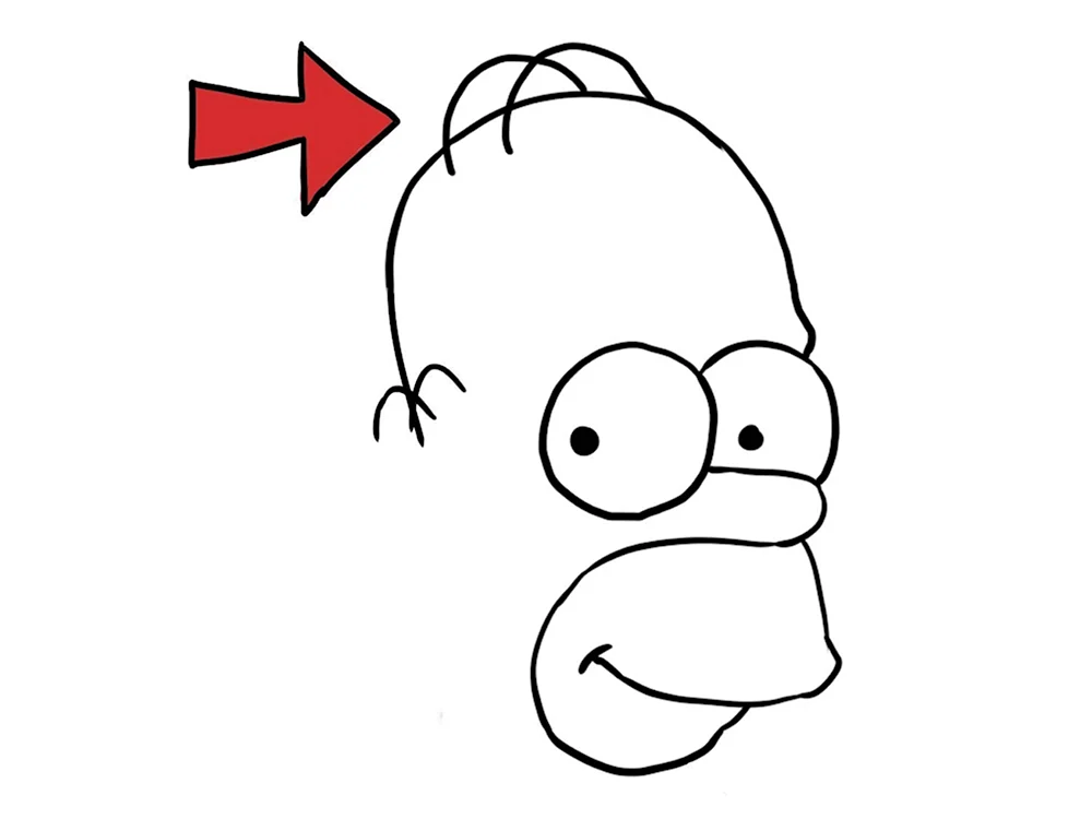 Как нарисовать Гомера Симпсона