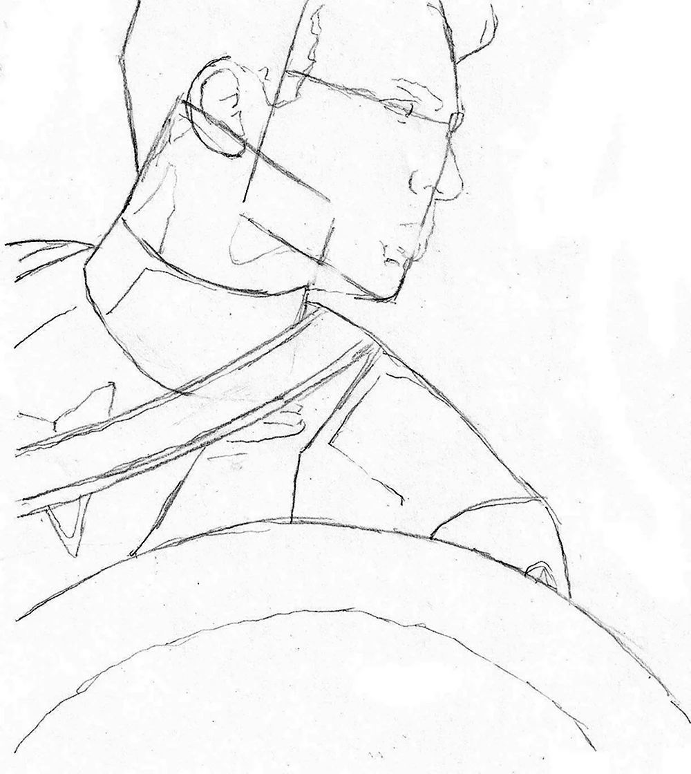 Капитан Америка рисунок карандашом