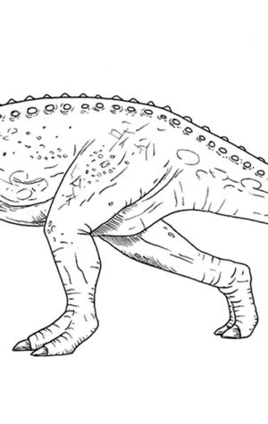 Карнотавр динозавр раскраска