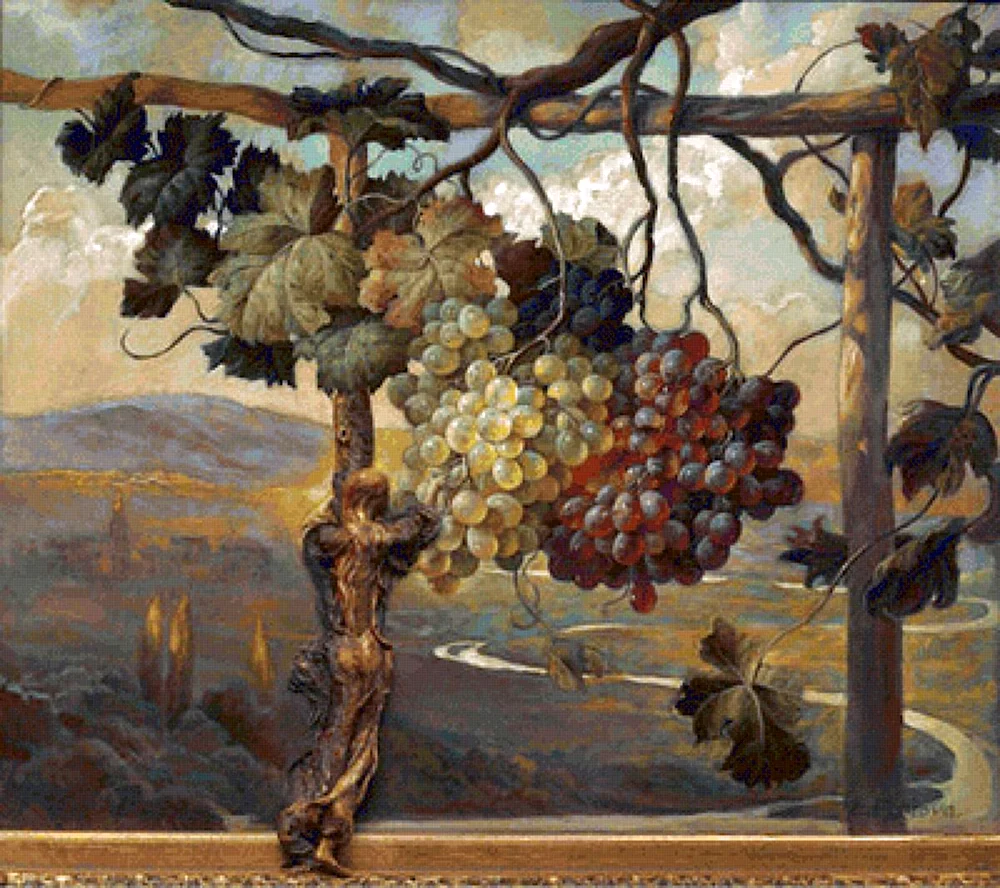 Картины Третьяковка Виноградная лоза
