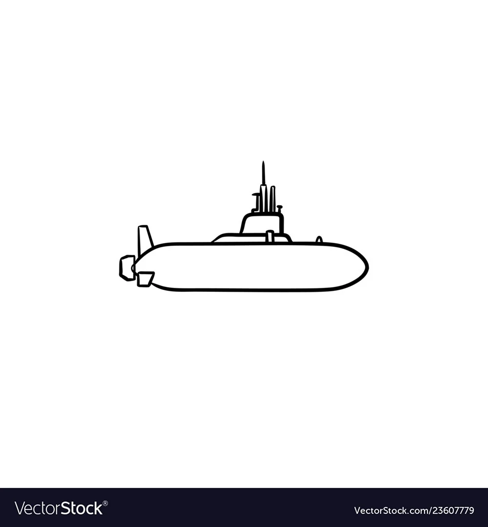 Контуры подводных лодок
