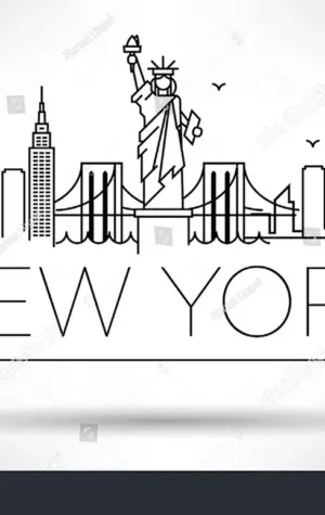 Красивая надпись New York
