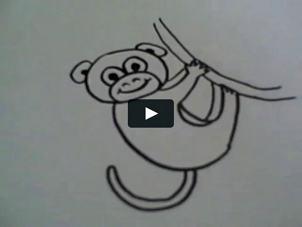 Лёгкие рисунки для срисовки карандашом для детей 4 лет