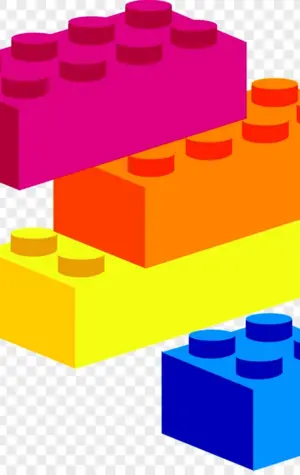 LEGO блоки вектор
