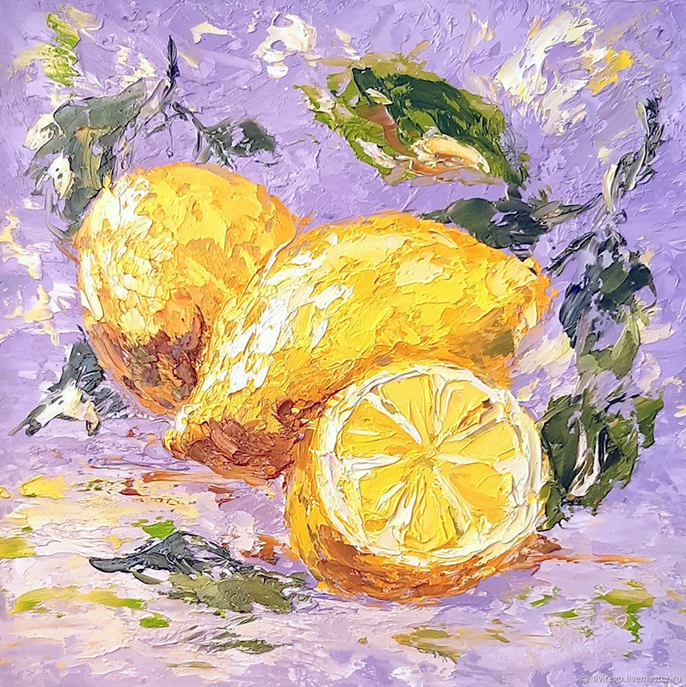 Лимон мастихин картины