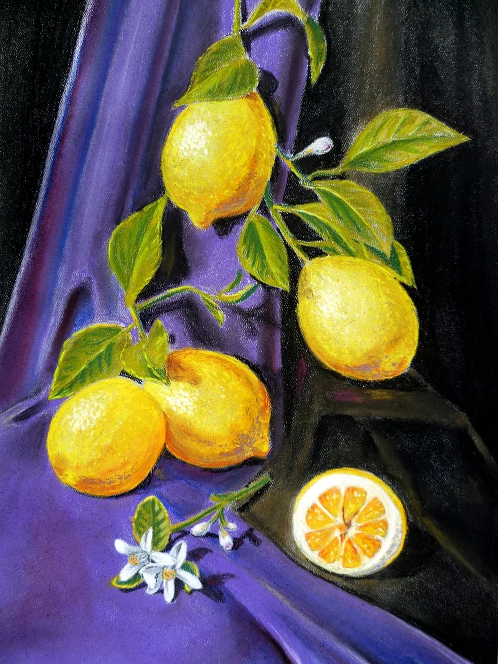 Лимоны Сорренто живопись