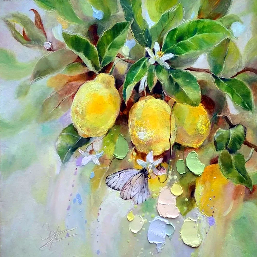 Лимоны живопись импрессионистов
