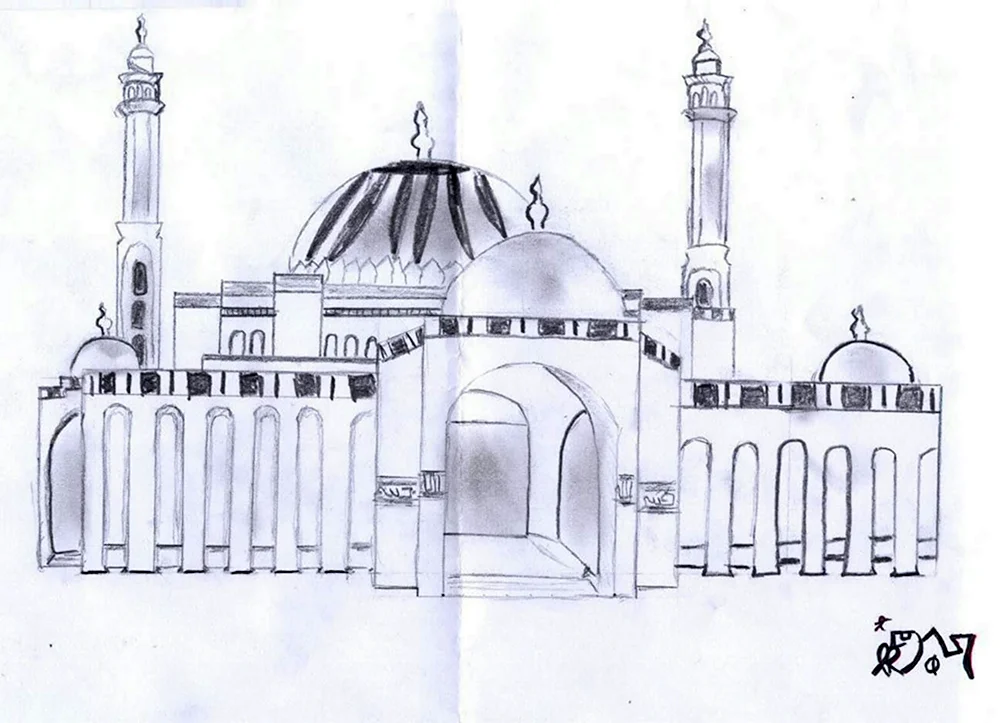 Мечеть глазами детей Губкинский