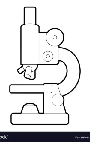 Микроскоп рисунок для детей