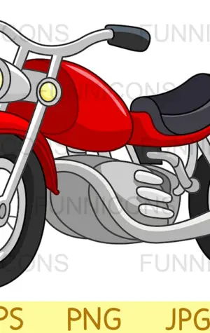 Мотоцикл картина для детей