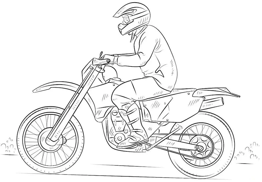 Мотоциклы для рисования