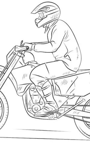 Мотоциклы для рисования