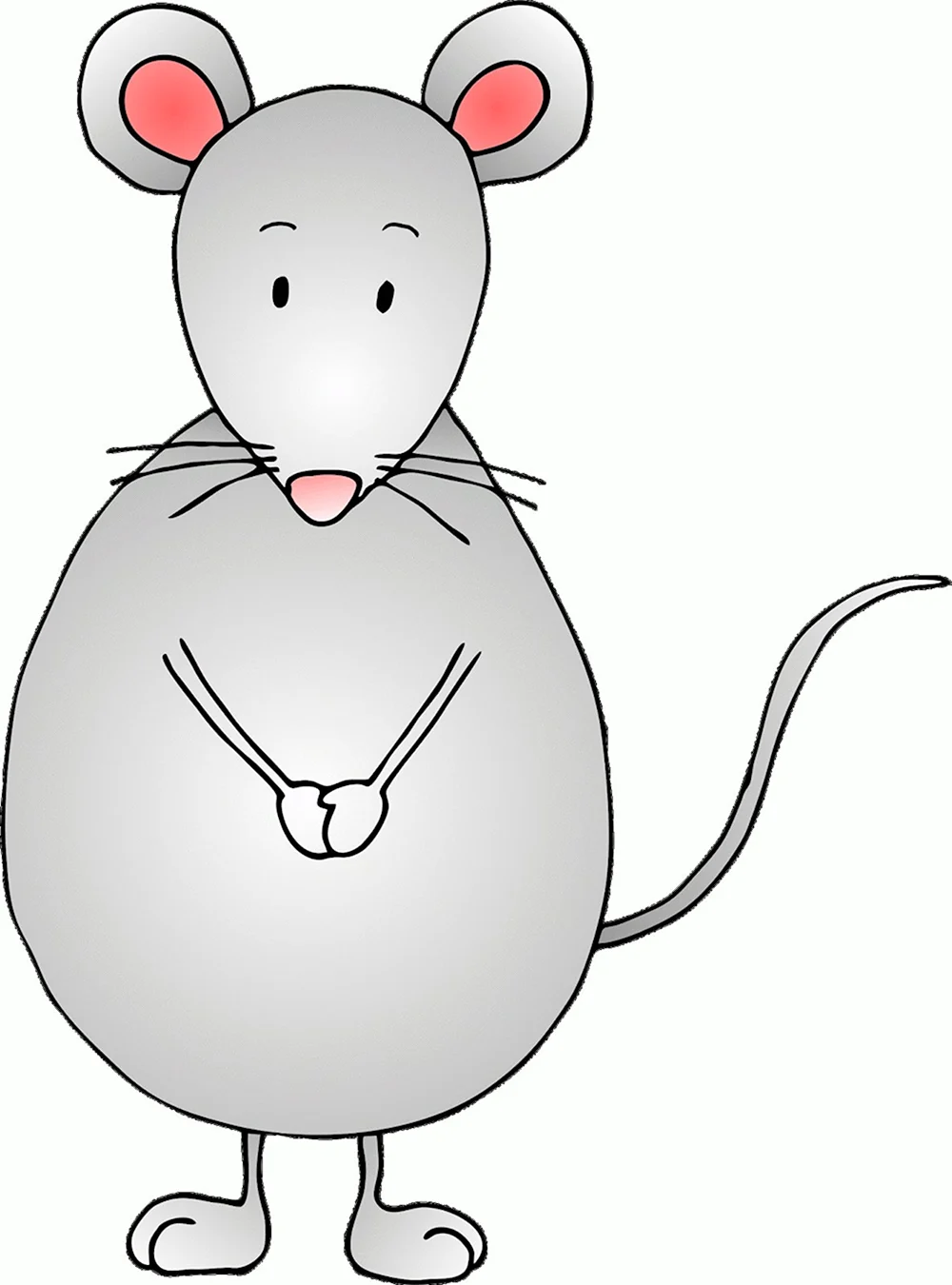 Мышка рисунок