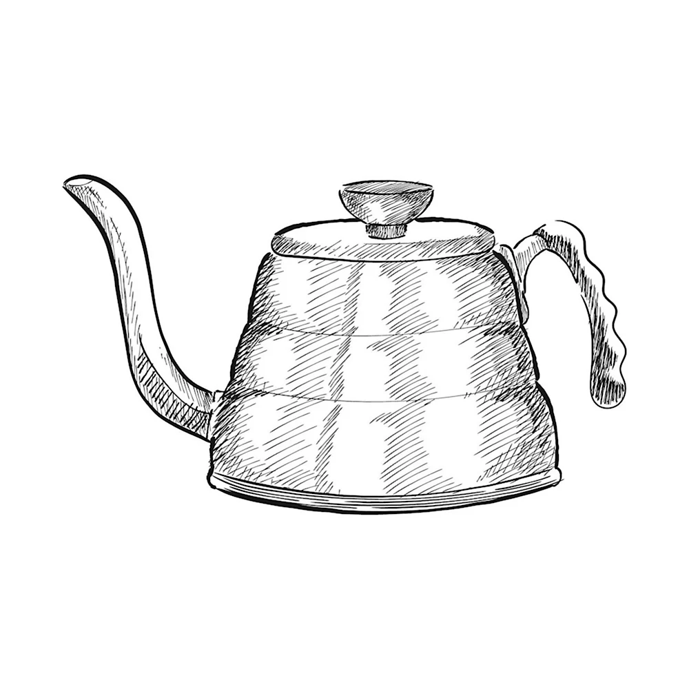 Нарисовать чайник