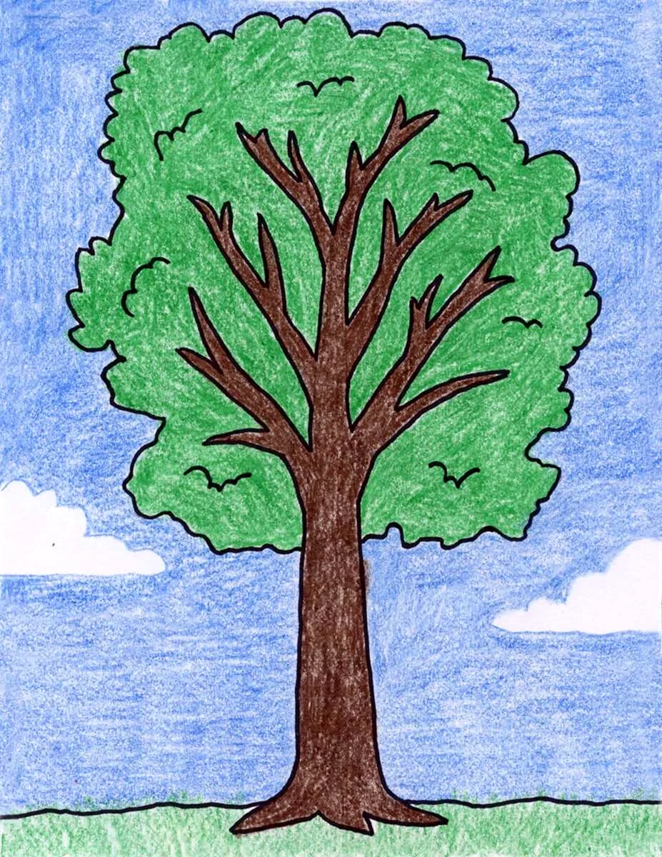 Нарисовать дерево