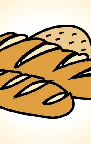 Нарисовать хлеб