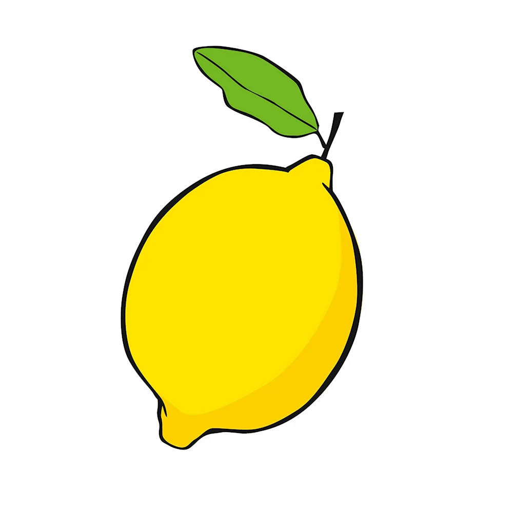 Нарисовать лимон