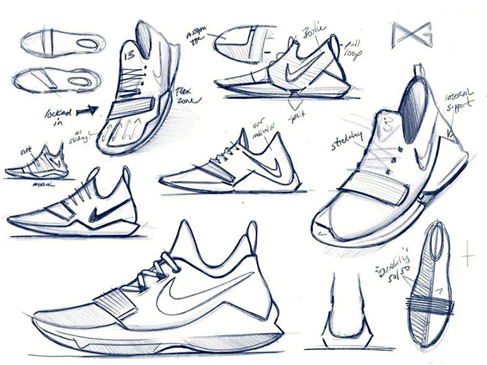 Обувь Nike скетч
