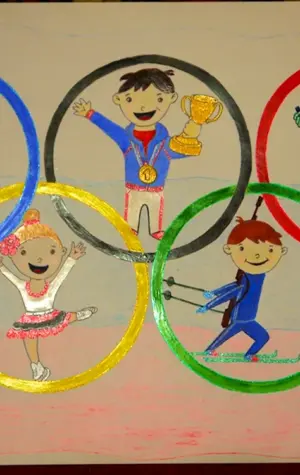 Олимпийские игры рисунок