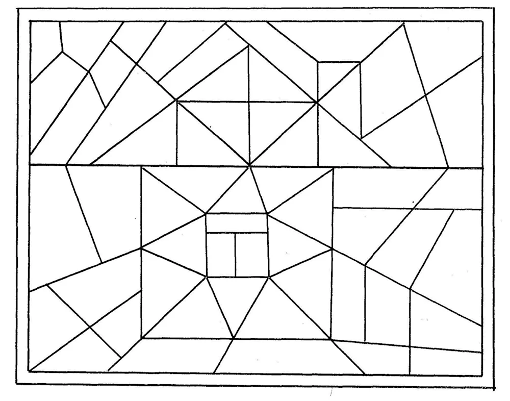Орнамент из геометрических фигур