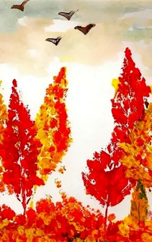 «Осенние листья» Отпечатки листьев дети