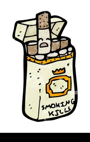Пачки сигарет мультяшные