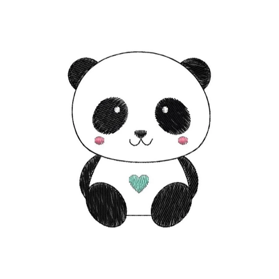 Панда для рисования