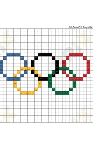 Пиксель арт Олимпийские игры