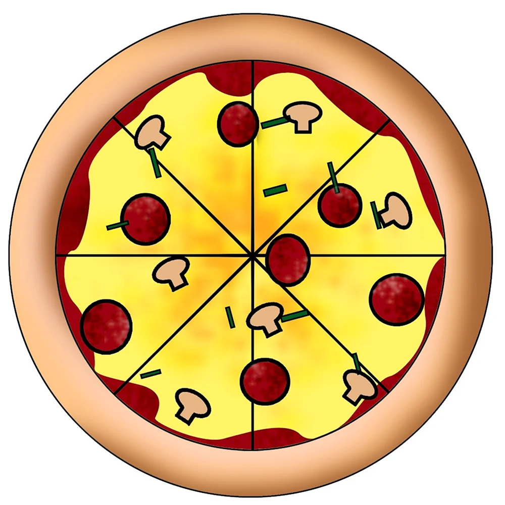 Пицца рисунок