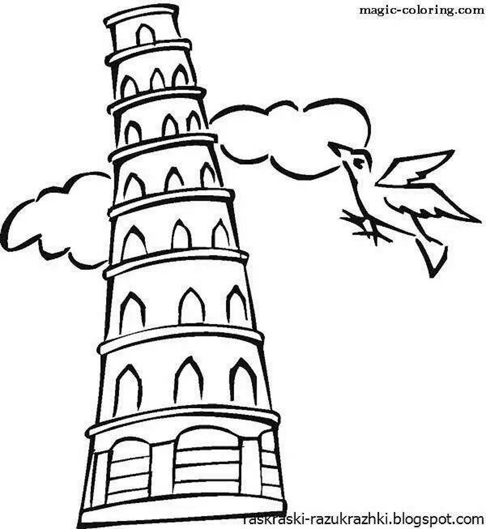 Пизанская Вавилонская башня